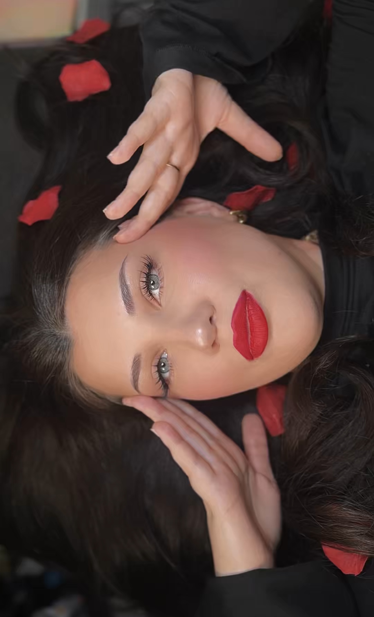 Przedłużanie rzęs - przykład 4