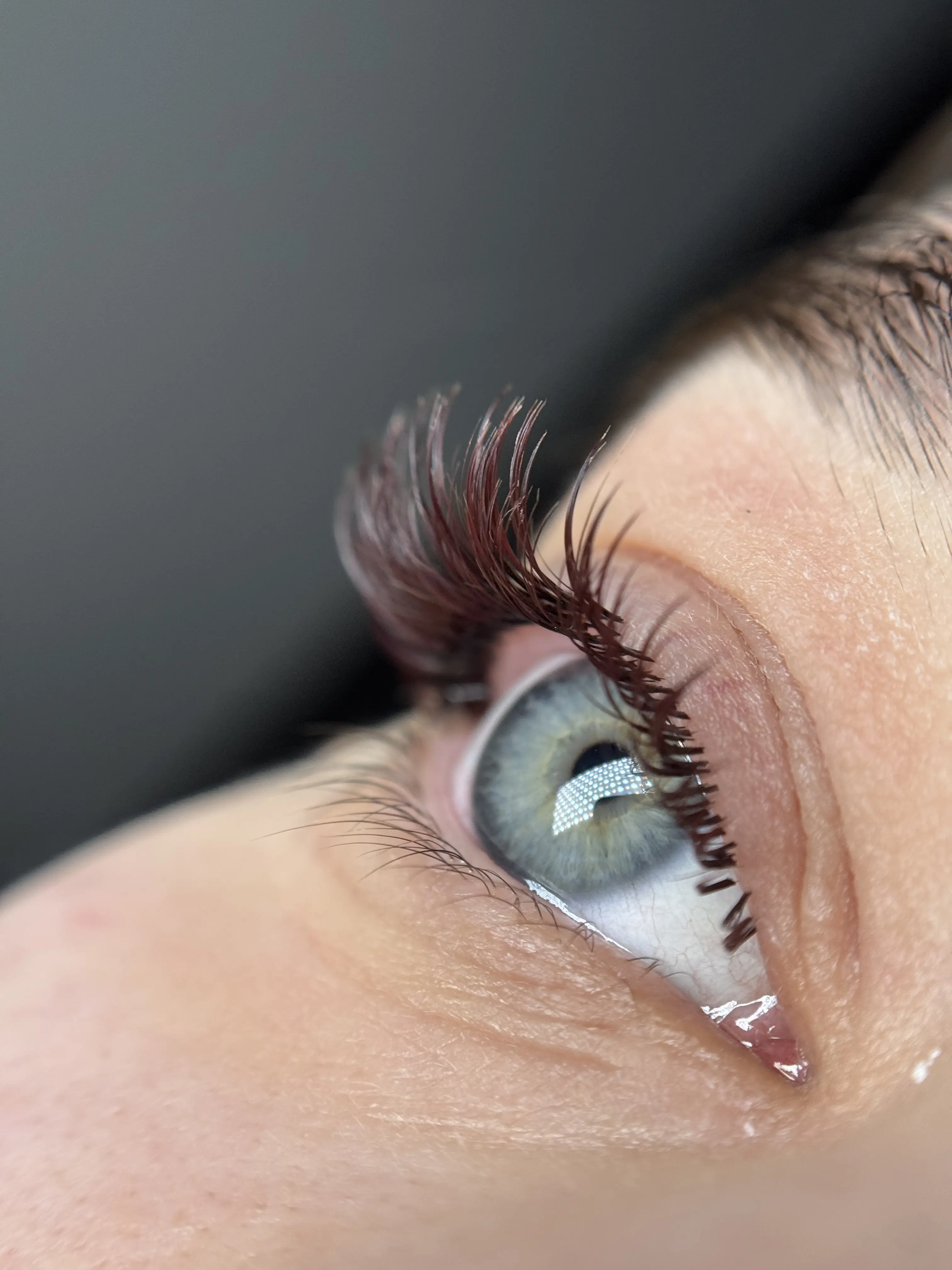 Przedłużanie rzęs - przykład 3